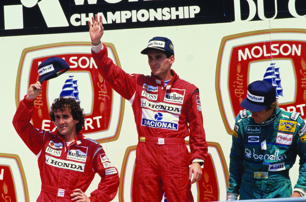 Titelbild zum Artikel:1. Mai 1994 – Ayrton Senna verunglückt in Imola 