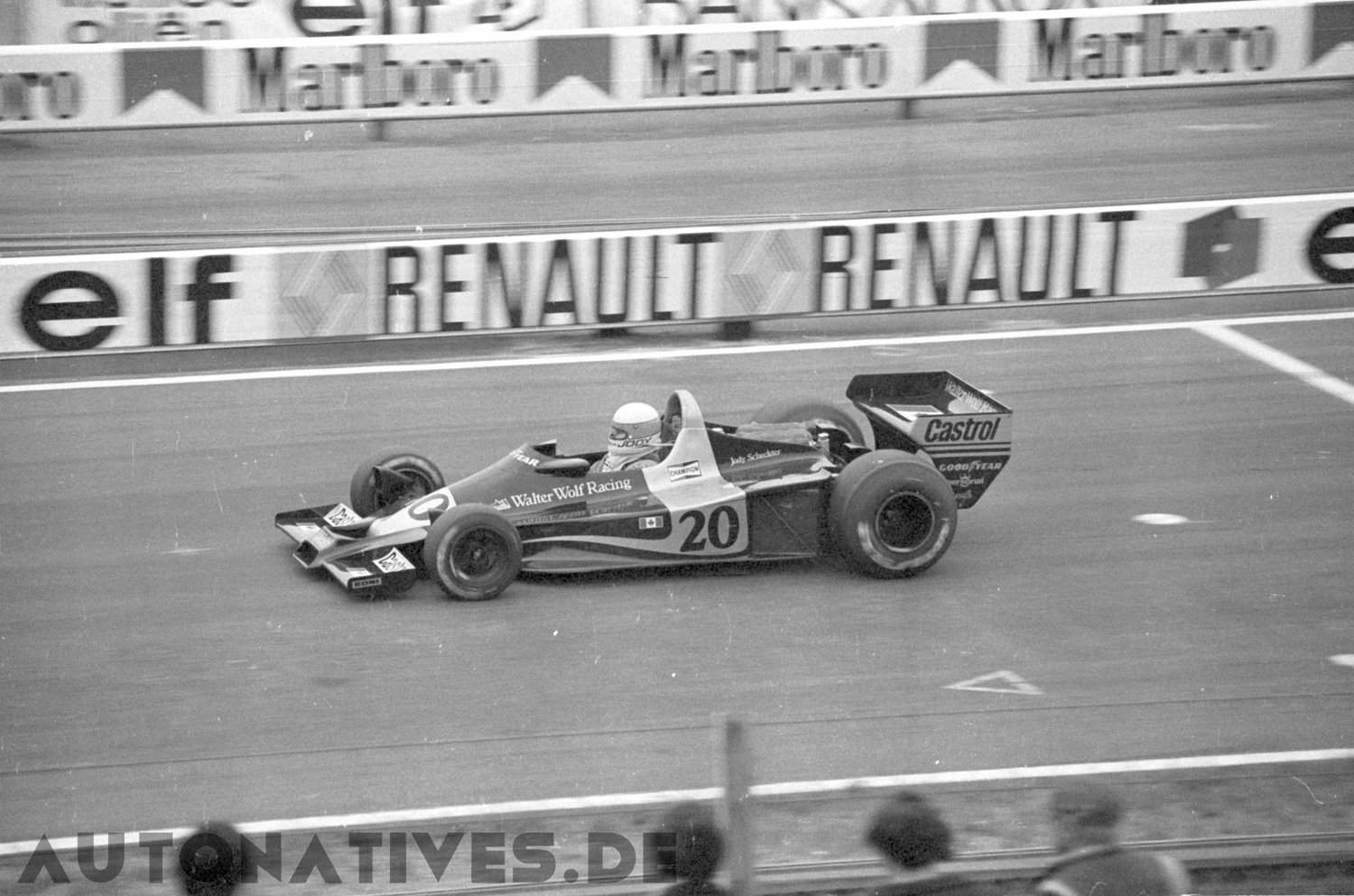 Titelbild zum Artikel:9. Januar 1977: Als Jody Scheckter und Walter Wolf Racing den Großen Preis von Argentinien gewannen 
