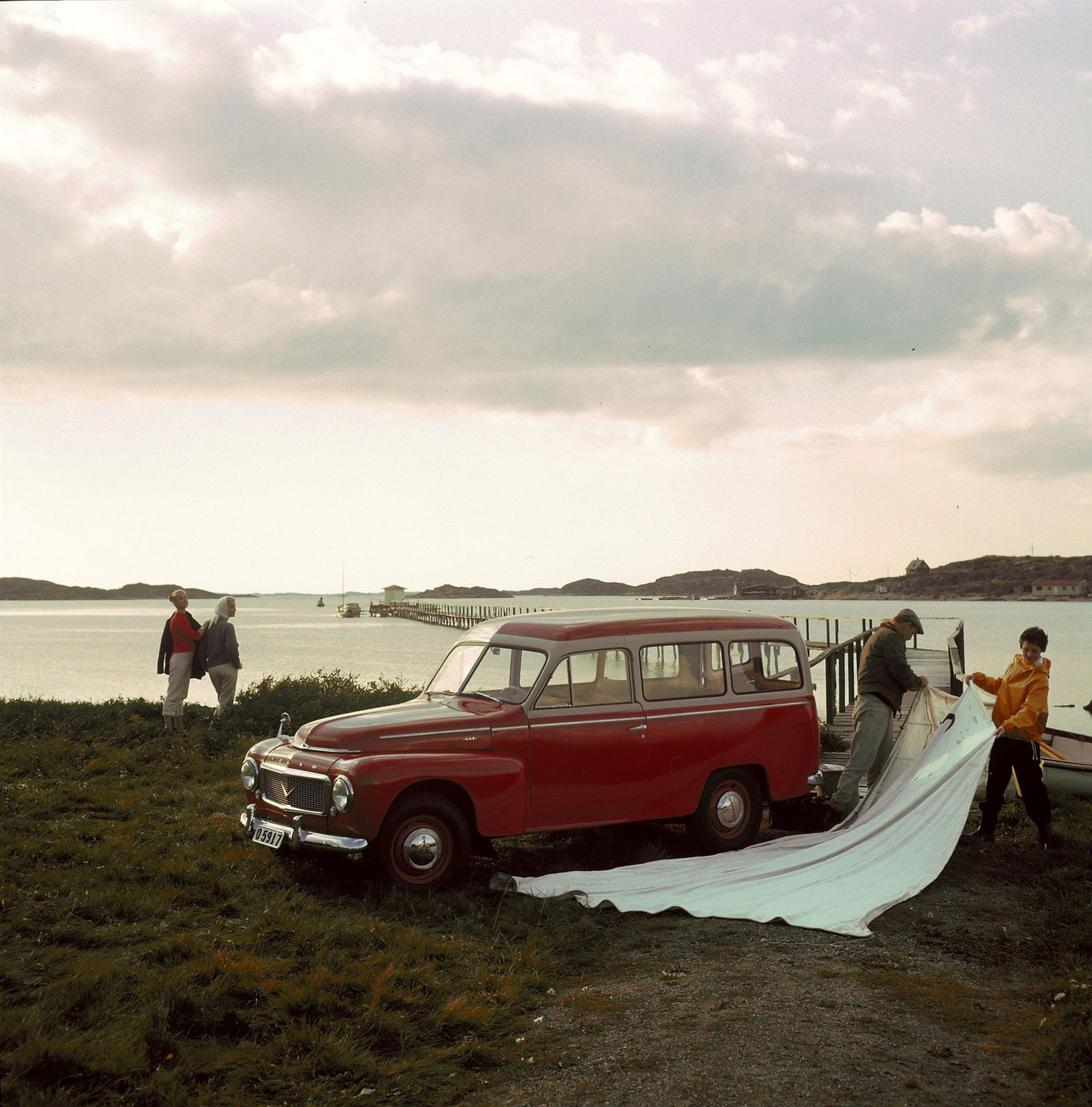 Kombiversion Volvo PV445 Duett – Aufnahme von 1957