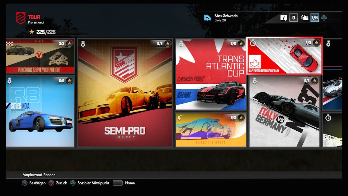 Screenshot Driveclub, Playstation 4
