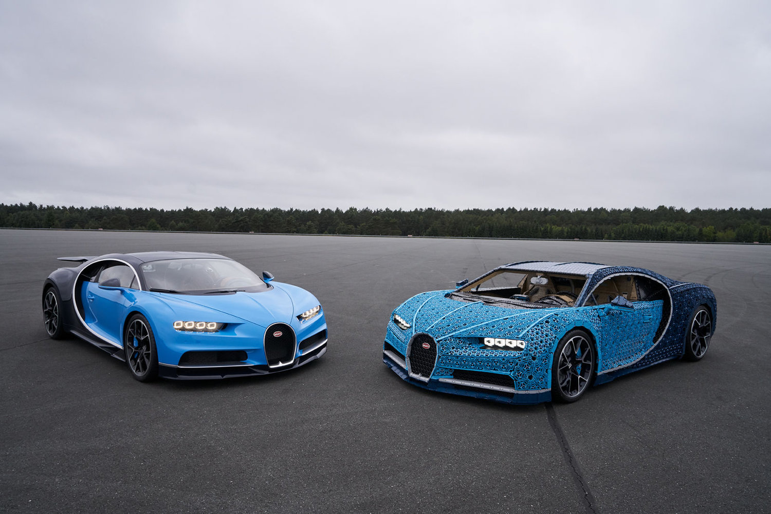 Bugatti Chiron aus Lego