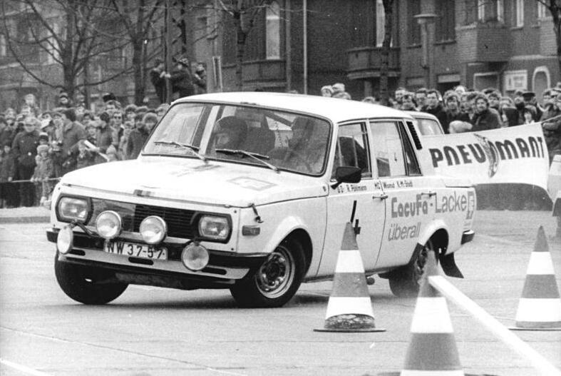 Wartburg 353 WR beim Slalom