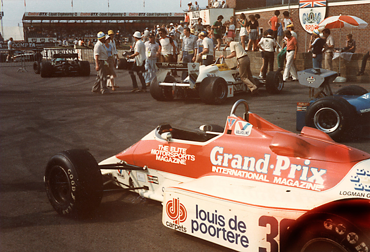 Parc ferme - SIlverstone 1983 British Grand Prix