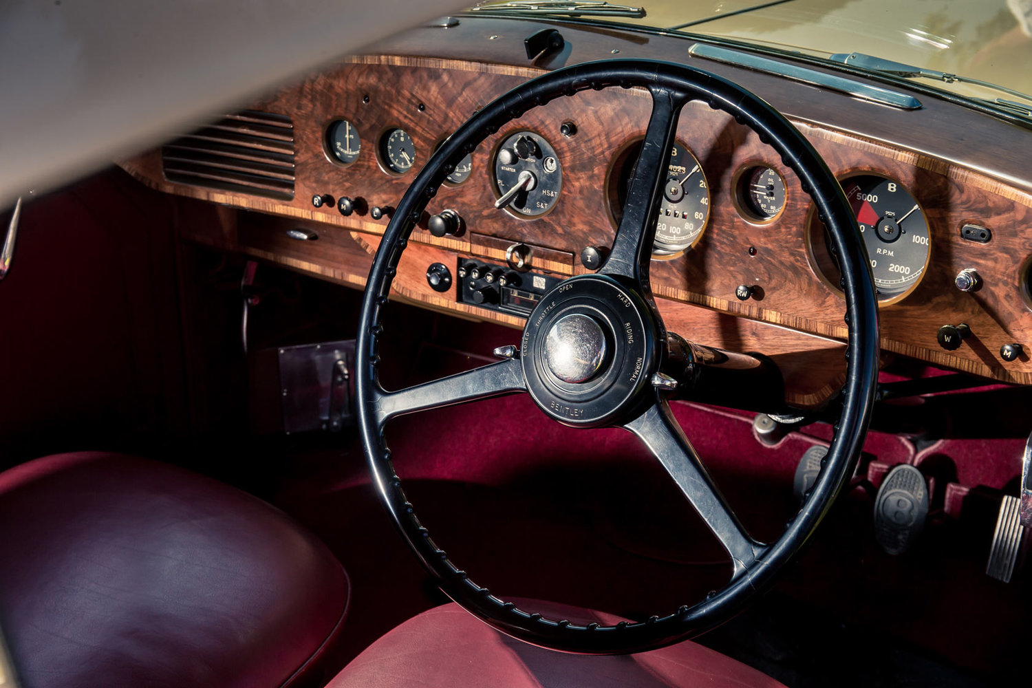 Innenraum des Bentley R Type Continental