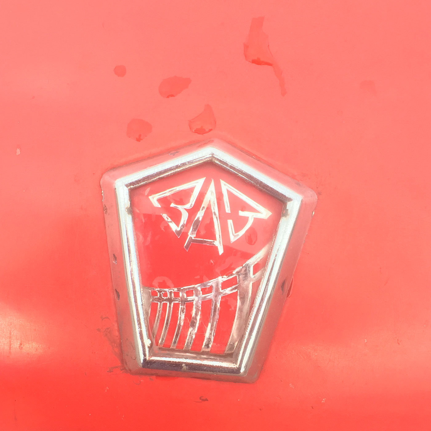 Logo am Saporoshez SAS-968 von 1977