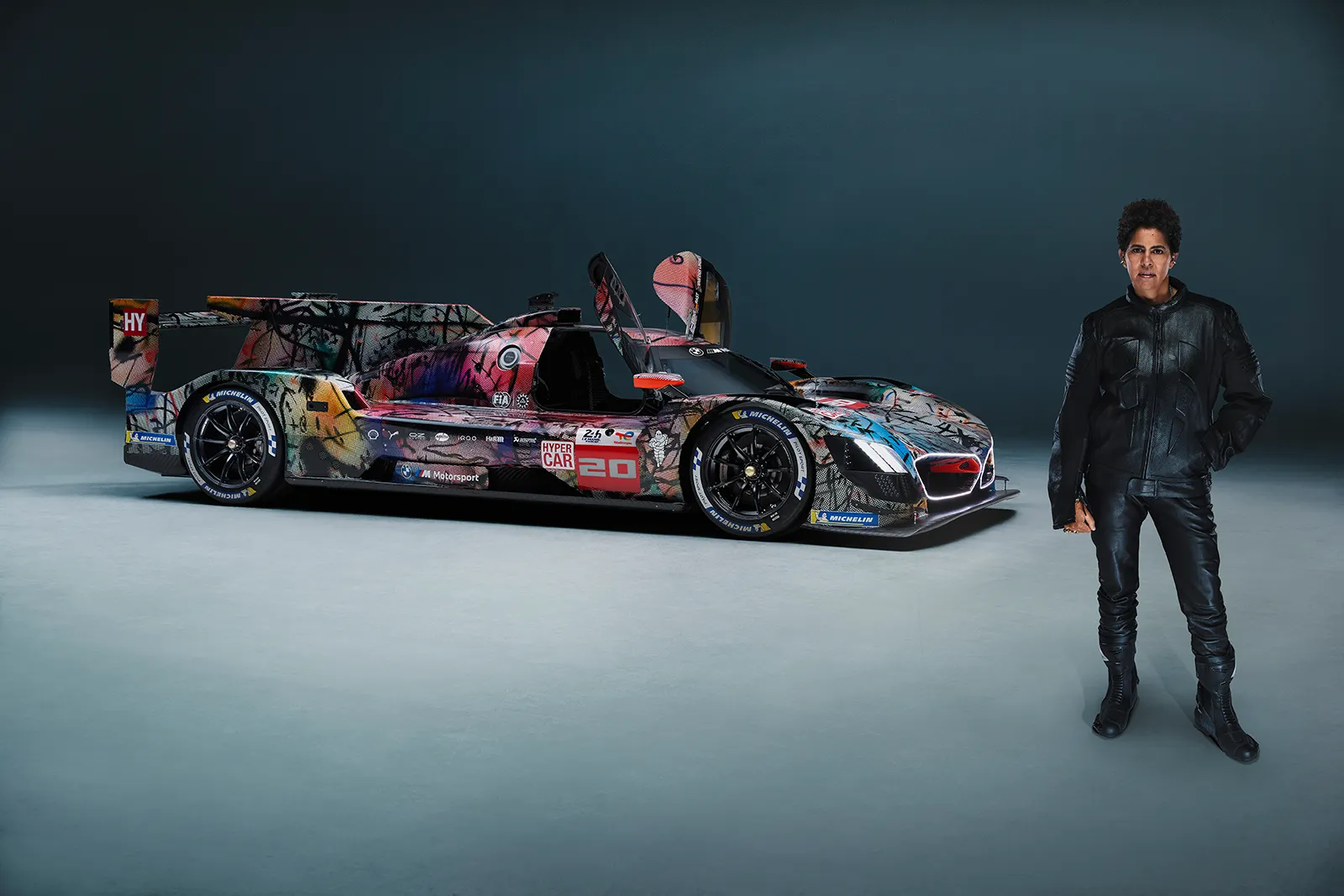 BMW Art Car #20 by Julie Mehretu