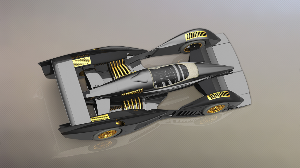 Rodin FZERO von oben