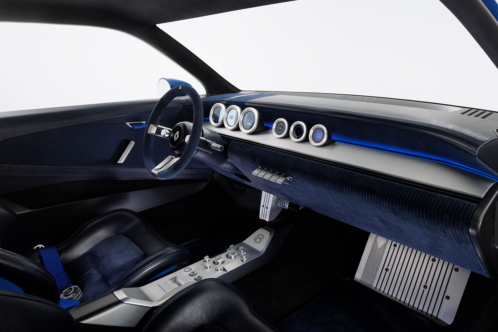 Innenraum des Renault 8 Gordini Concept