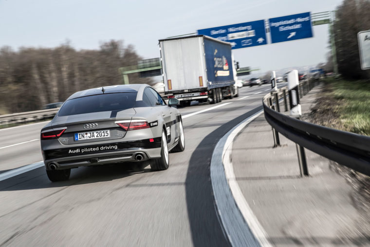 Audi A7 piloted driving concept