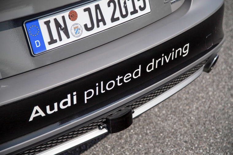 Der Laserscanner im Audi A7 piloted driving concept