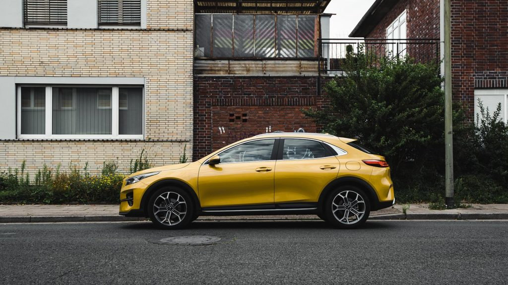 Seitenlinie des Kia XCeed 1.6 CRDi 136 EcoDynamics+ DCT7