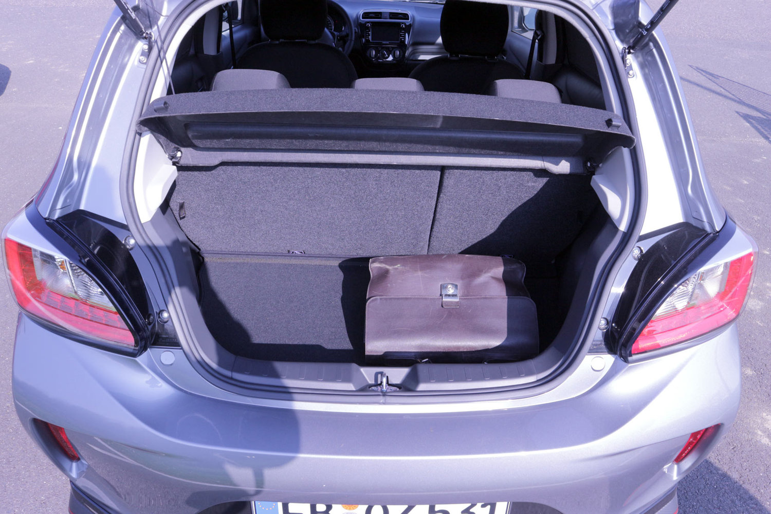 Kofferraum des Mitsubishi Space Star