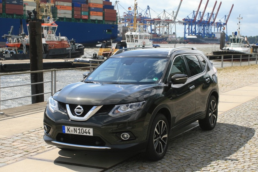 Frontansicht des Nissan X-Trail