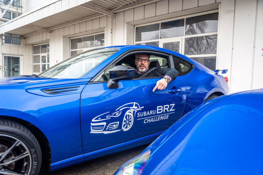 Tom Schwede im Subaru BRZ