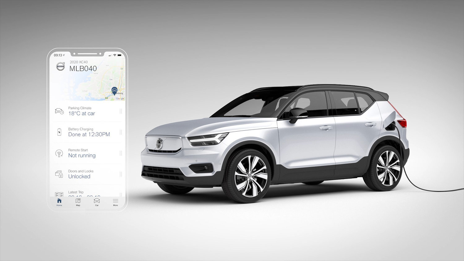 Volvo XC40 Recharge P8 AWD Pure Electric - Ladevorgang