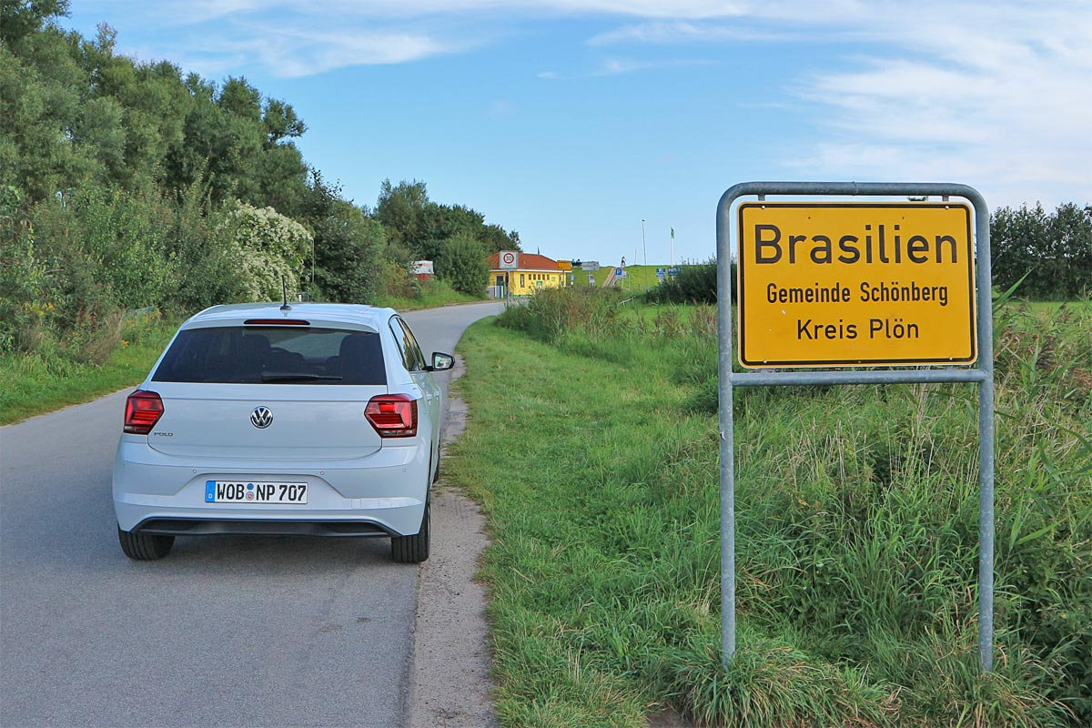 VW Polo in Brasilien – an der Ostsee