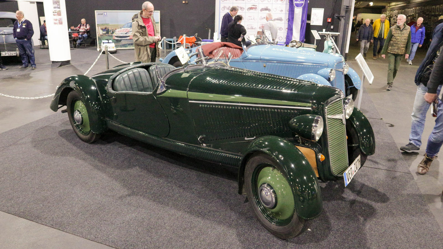 Adler Trumpf Junior Sport auf der Bremen Classic Motorshow