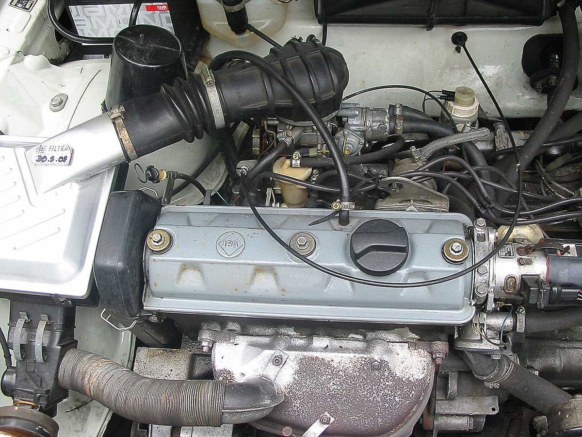 VW EA 111 im Wartburg 1.3