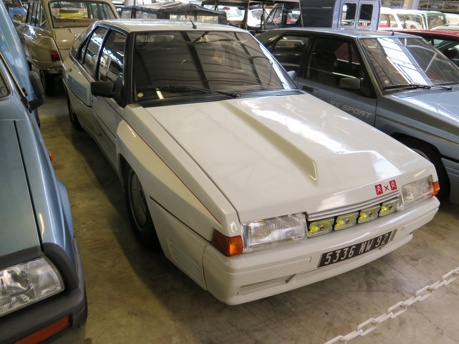 Das Serienmodell des Citroën BX 4TC entstand beim Karosseriebauer Heuliez.