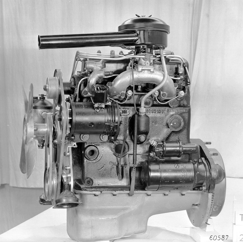 Diesel-Motor OM 636 von Daimler-Benz