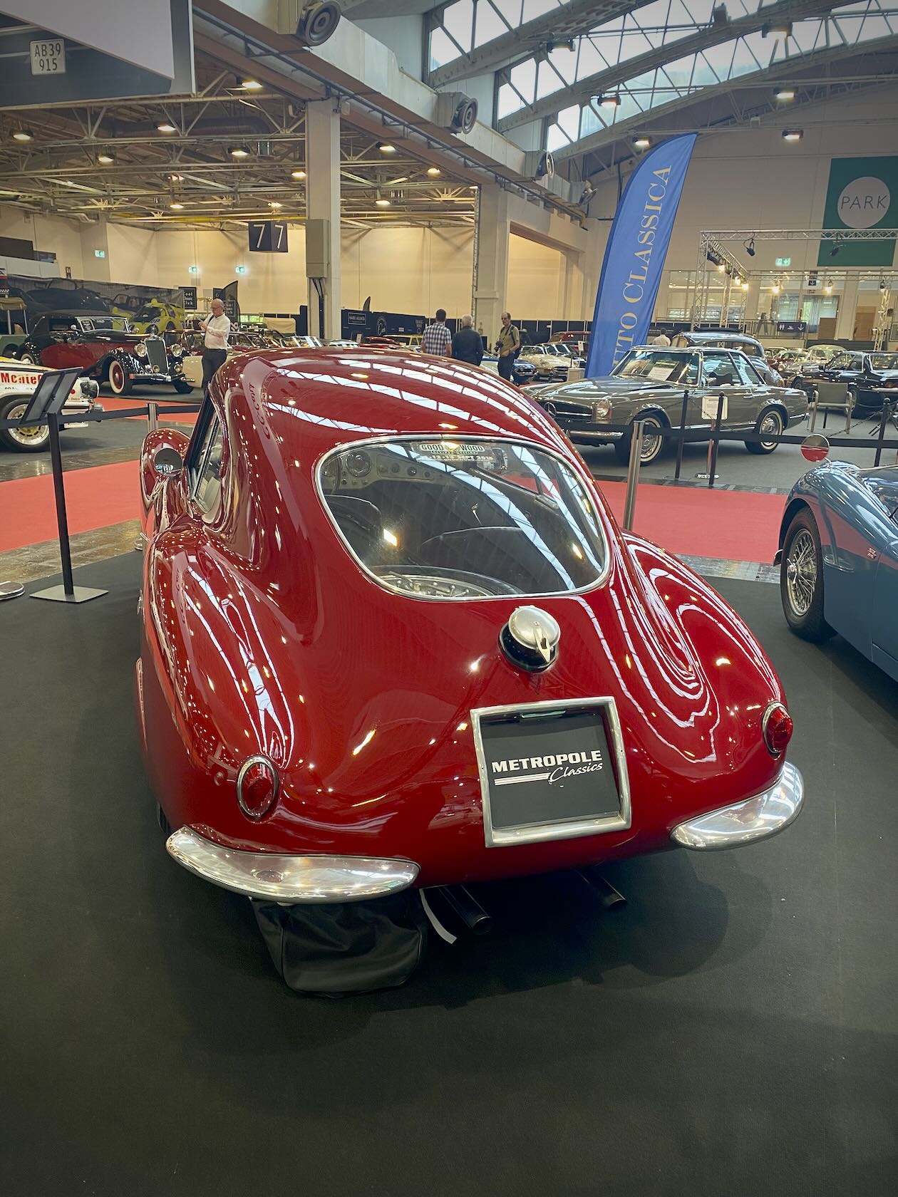 Das Heck des Fiat 8V