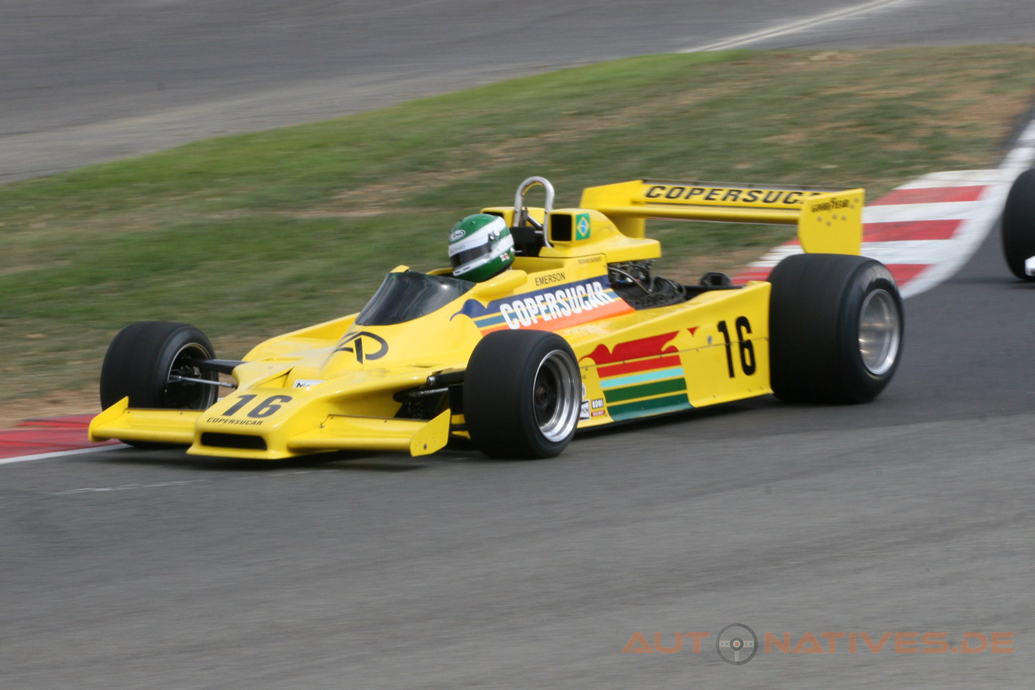 Fittipaldi F5A von 1978 bei den Silverstone Classics 2010