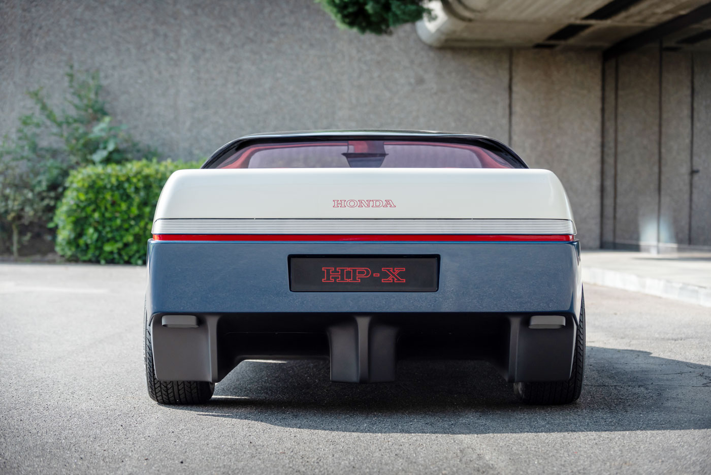  Das Heck der Studie Honda HP-X Concept 