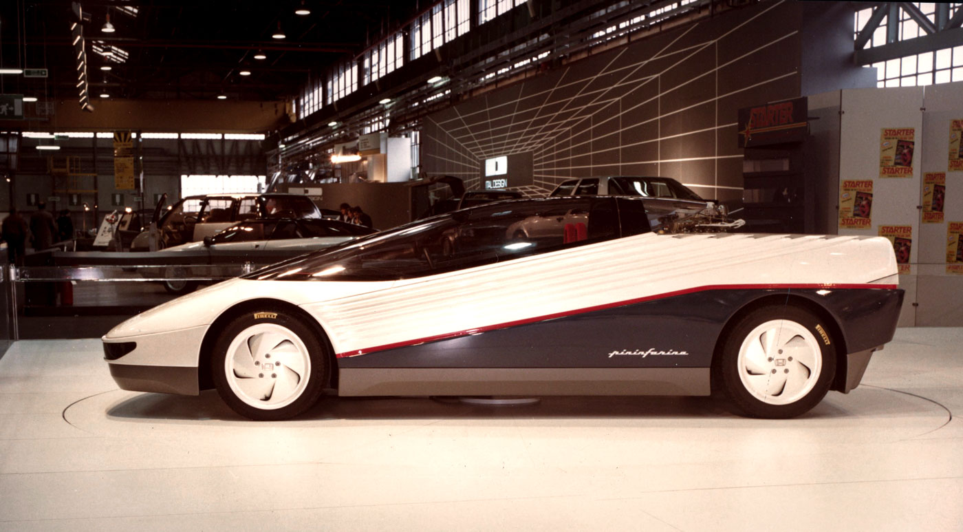  Seitenansicht der Studie Honda HP-X Concept 