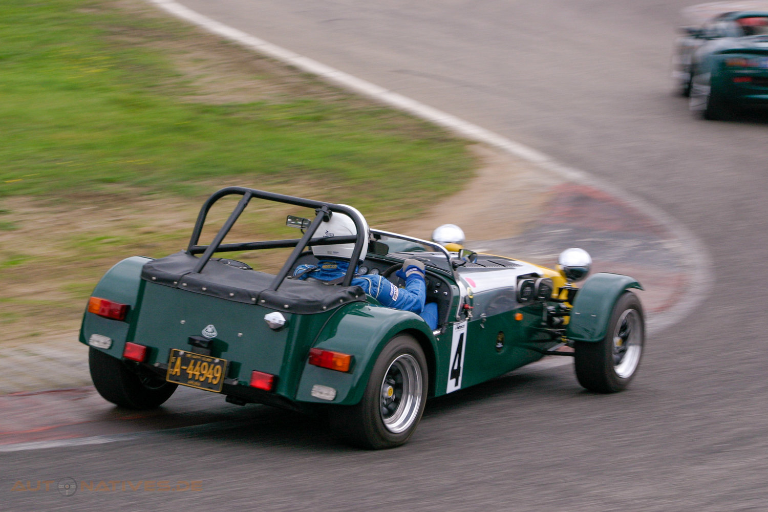 Lotus Seven im Einsatz in Zolder