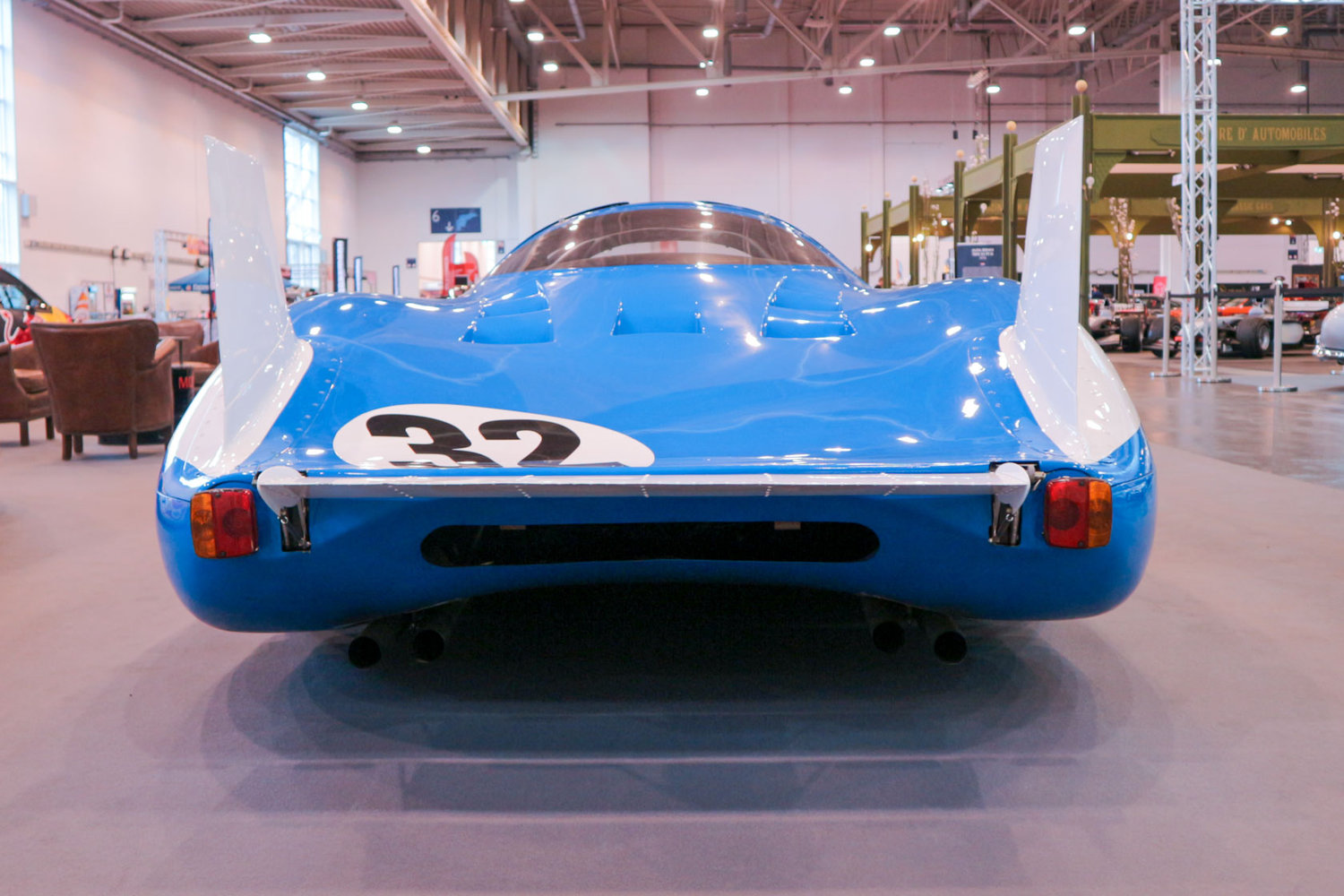 Heckansicht Matra MS640