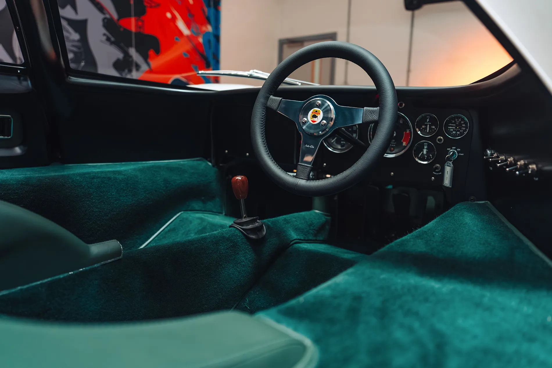 Innenraum des McLaren M6GT