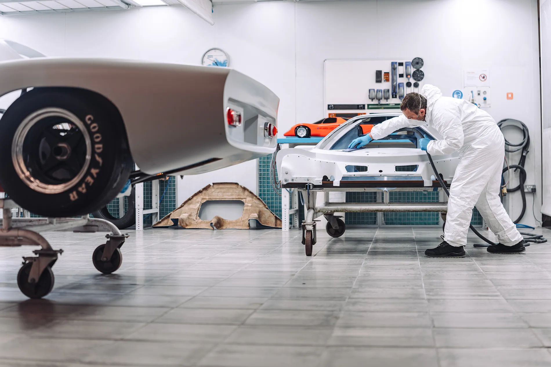 Restauration des McLaren M6GT