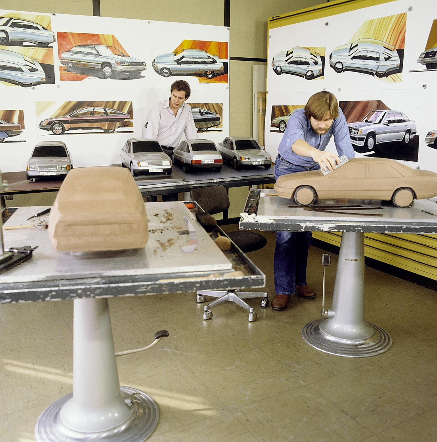 Designentwicklung der Mercedes-Benz Baureihe W 124