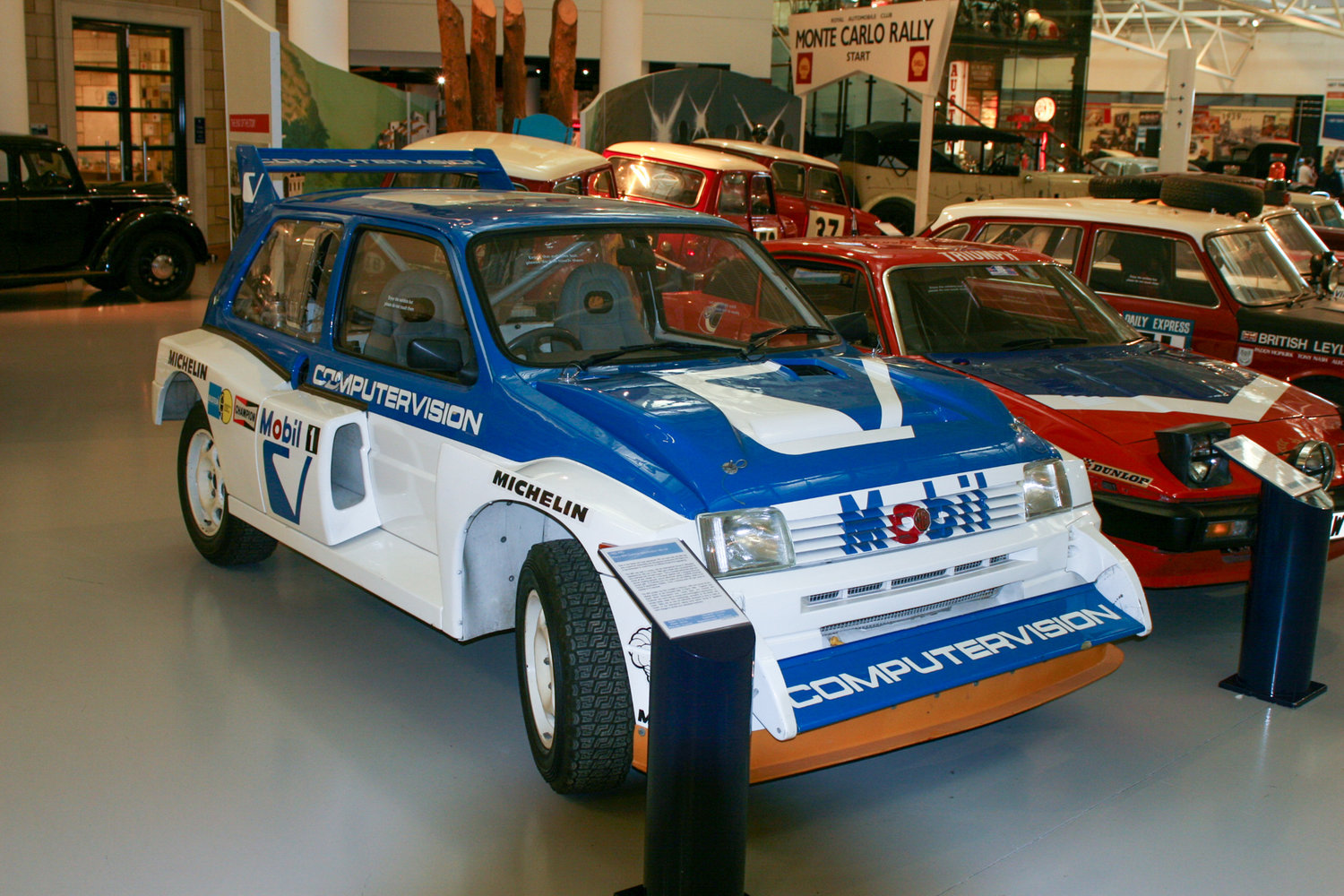 MG Metro 6R4 in Gaydon