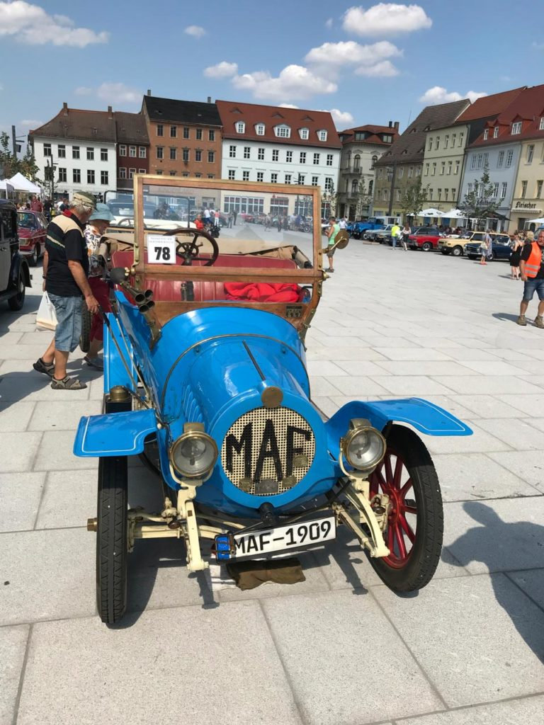 Typ D 4/12 PS von 1909 der Markranstädter Automobilfabrik, Hugo Ruppe GmbH