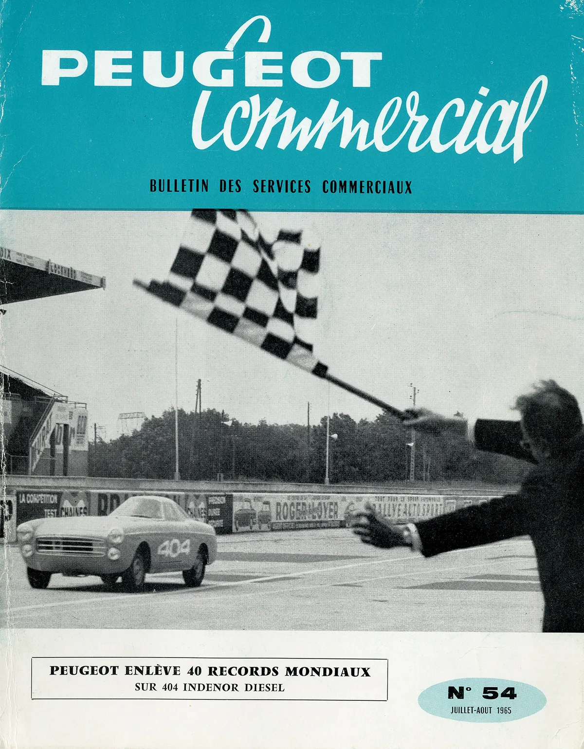Hauszeitung von Peugeot 1965