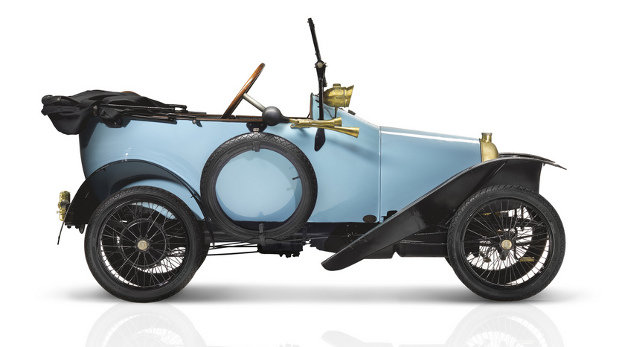 Der von Ettore Bugatti entworfene „Peugeot BP1“ (Bugatti Peugeot Nummer eins) Fotos: Peugeot 