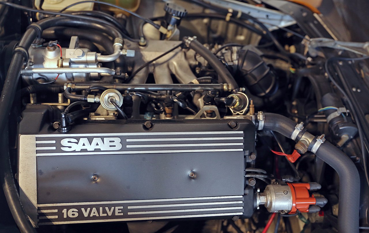 SAAB Motor von 1986
