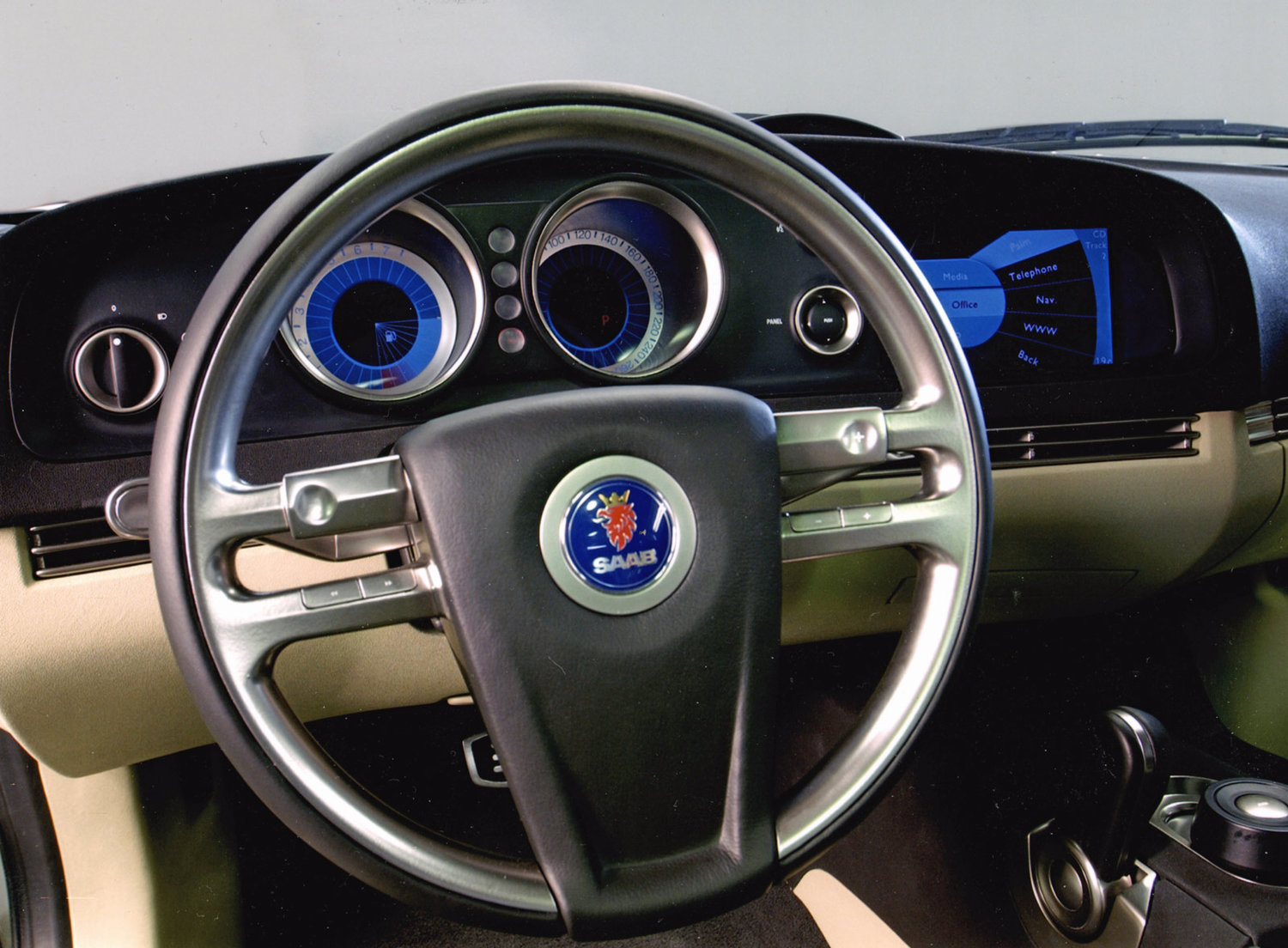 Cockpit des SAAB 9-X