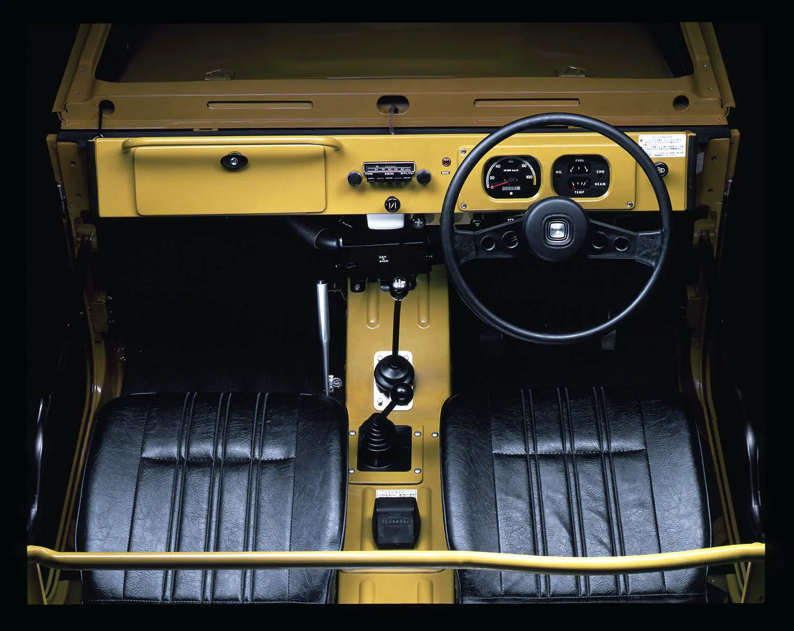 Innenraum des Suzuki LJ10