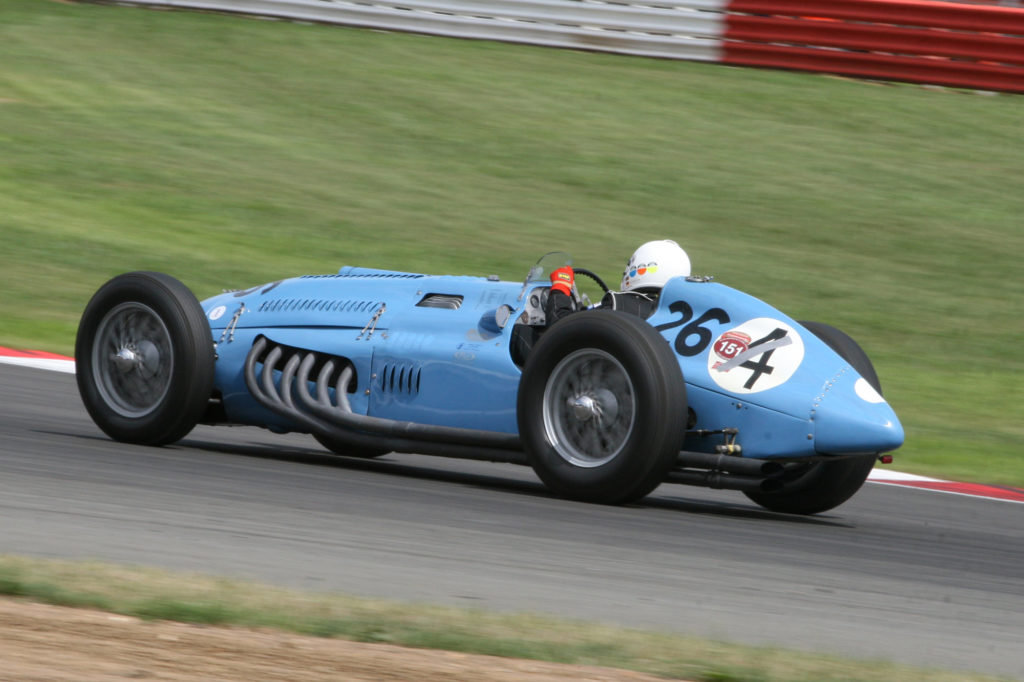Heckansicht eines Talbot-Lago T26C