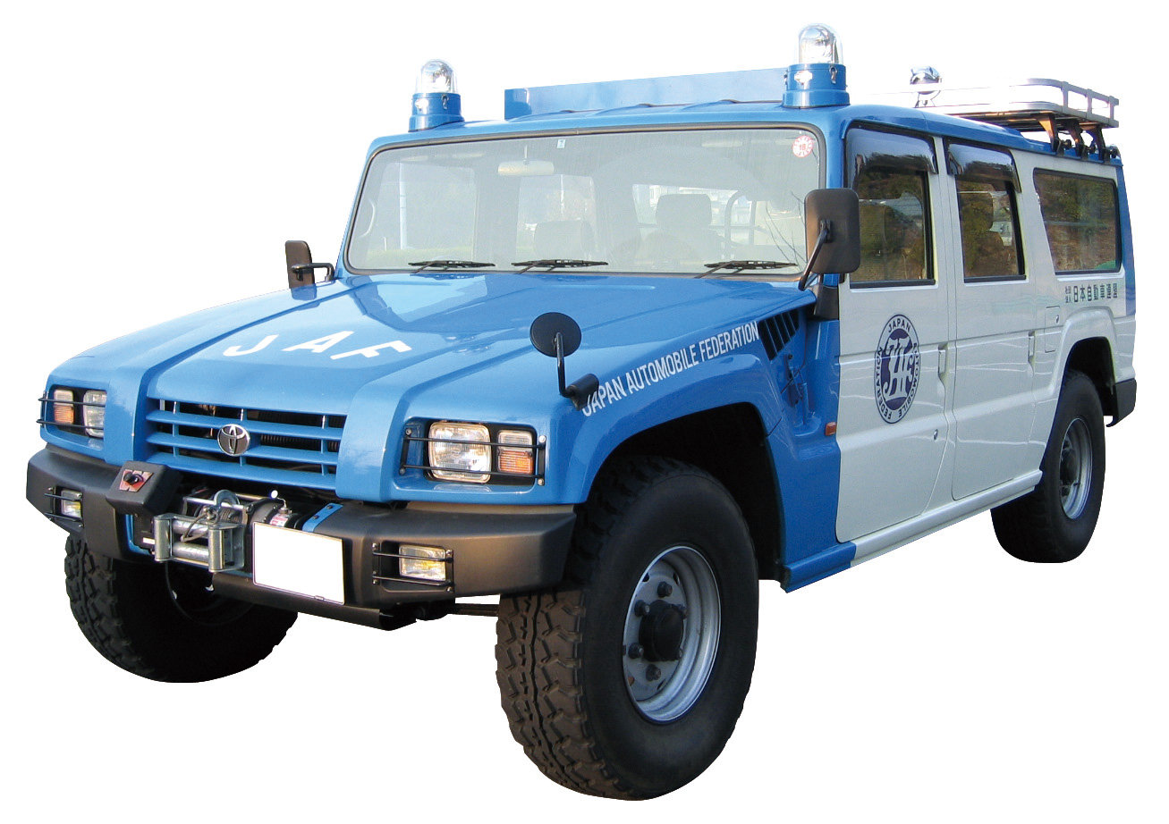 Toyota Mega Cruiser als Pannenhilfsfahrzeug