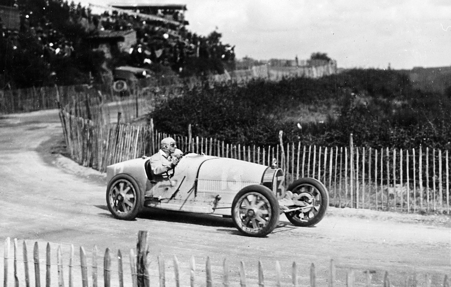 Auch der Bugatti Type 35 von Ernest Friderich verfügte 1924 über Alufelgen.