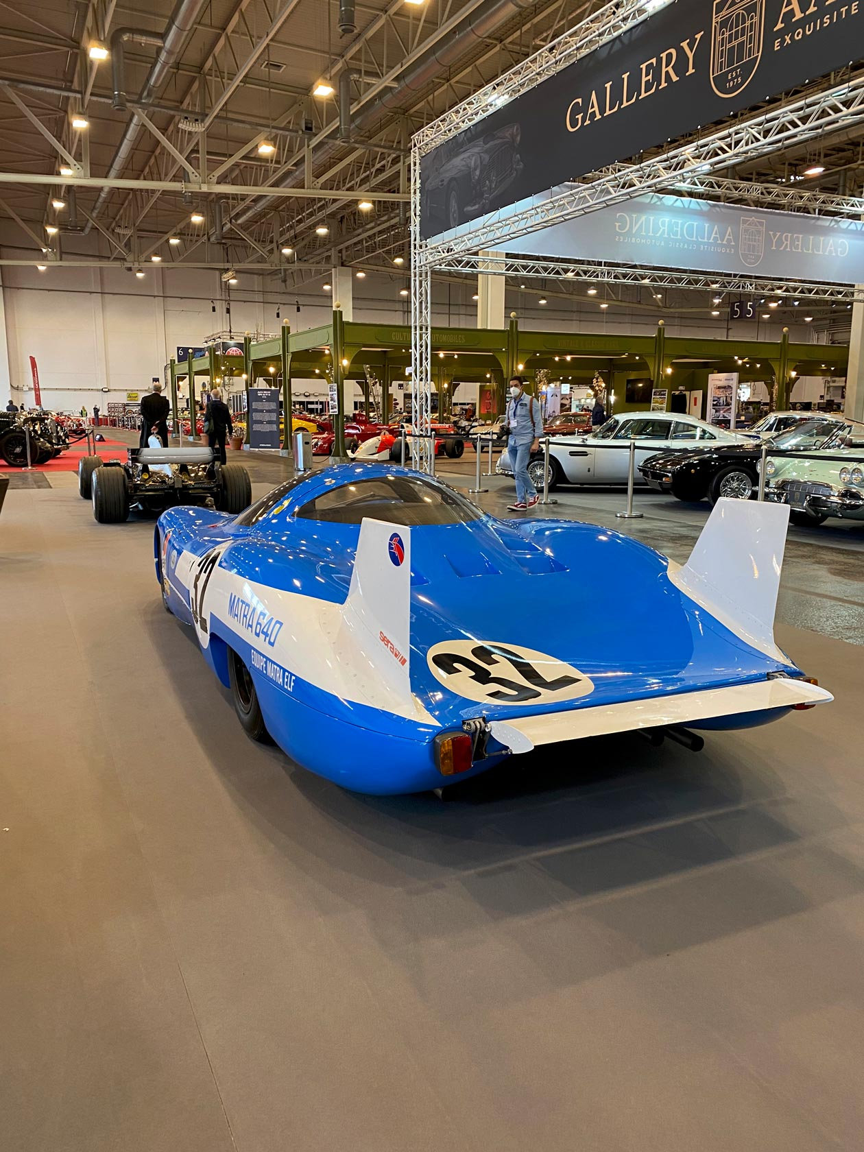 Heckansicht des Matra MS640