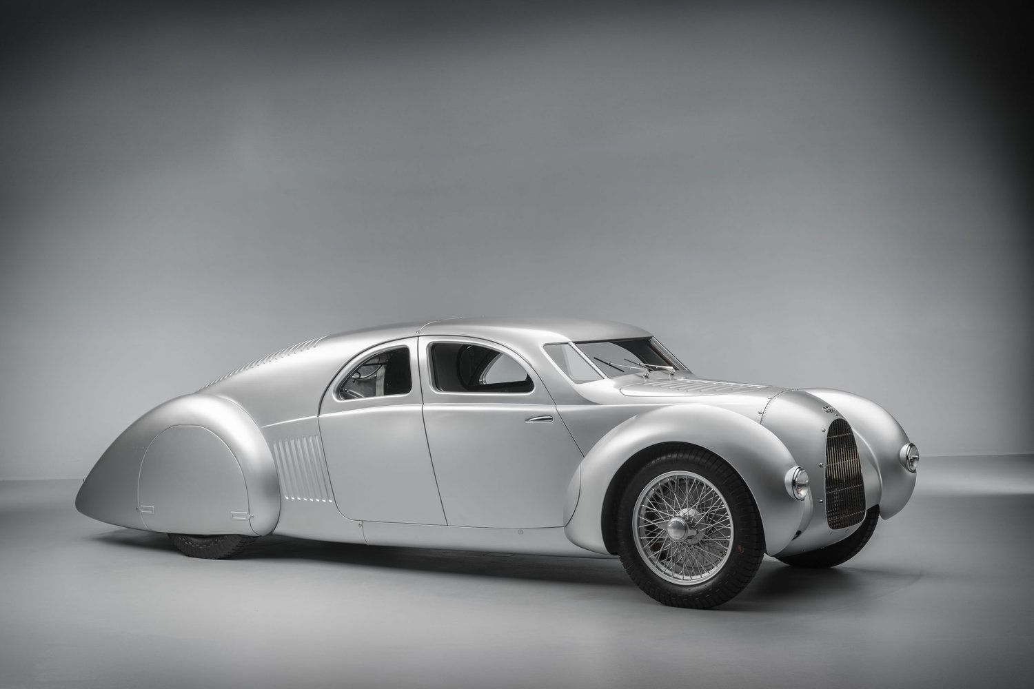 Seitenansicht des Auto Union Typ 52