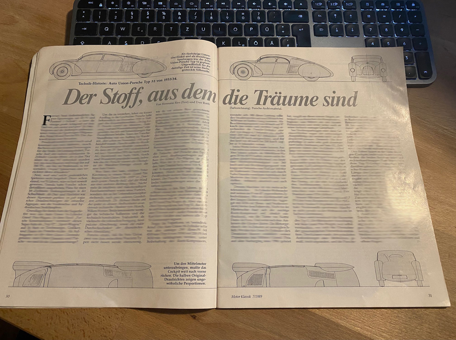 Motor Klassik, Heft Juli 1989