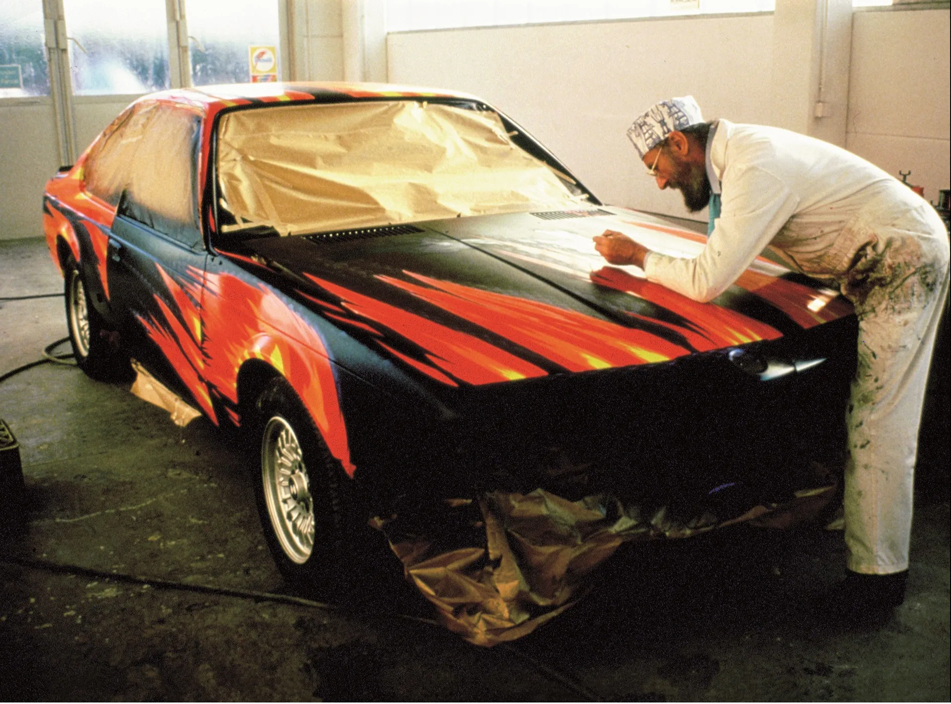 BMW Art Car #5 von Ernst Fuchs.