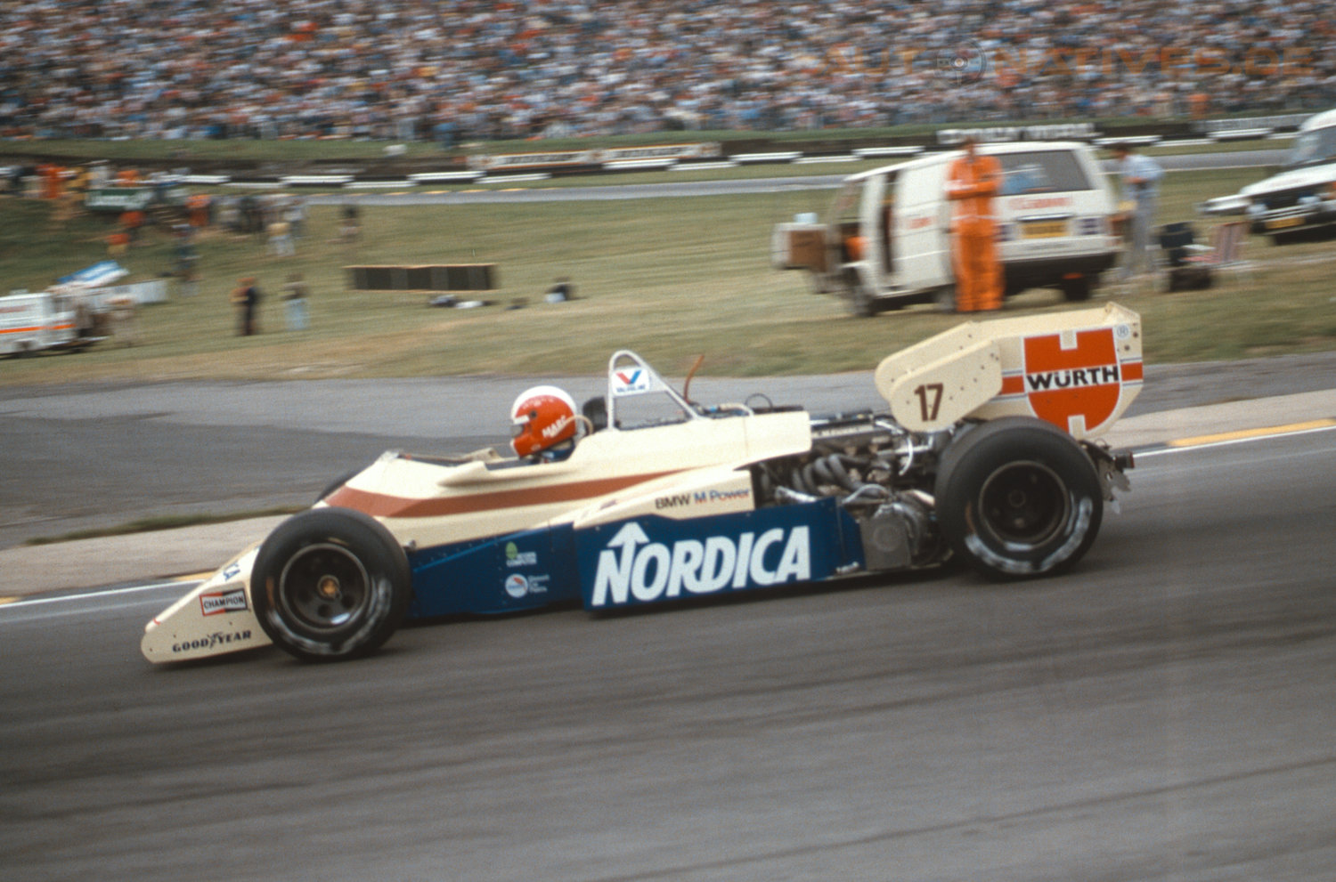 Marc Surer im Arrows A7