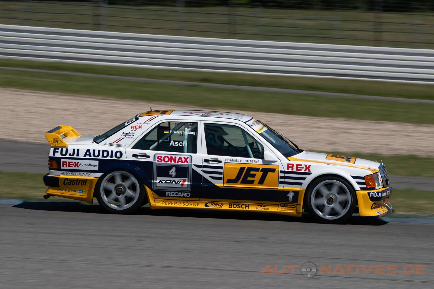 Roland Asch im Mercede-Benz 190E 2.5-16