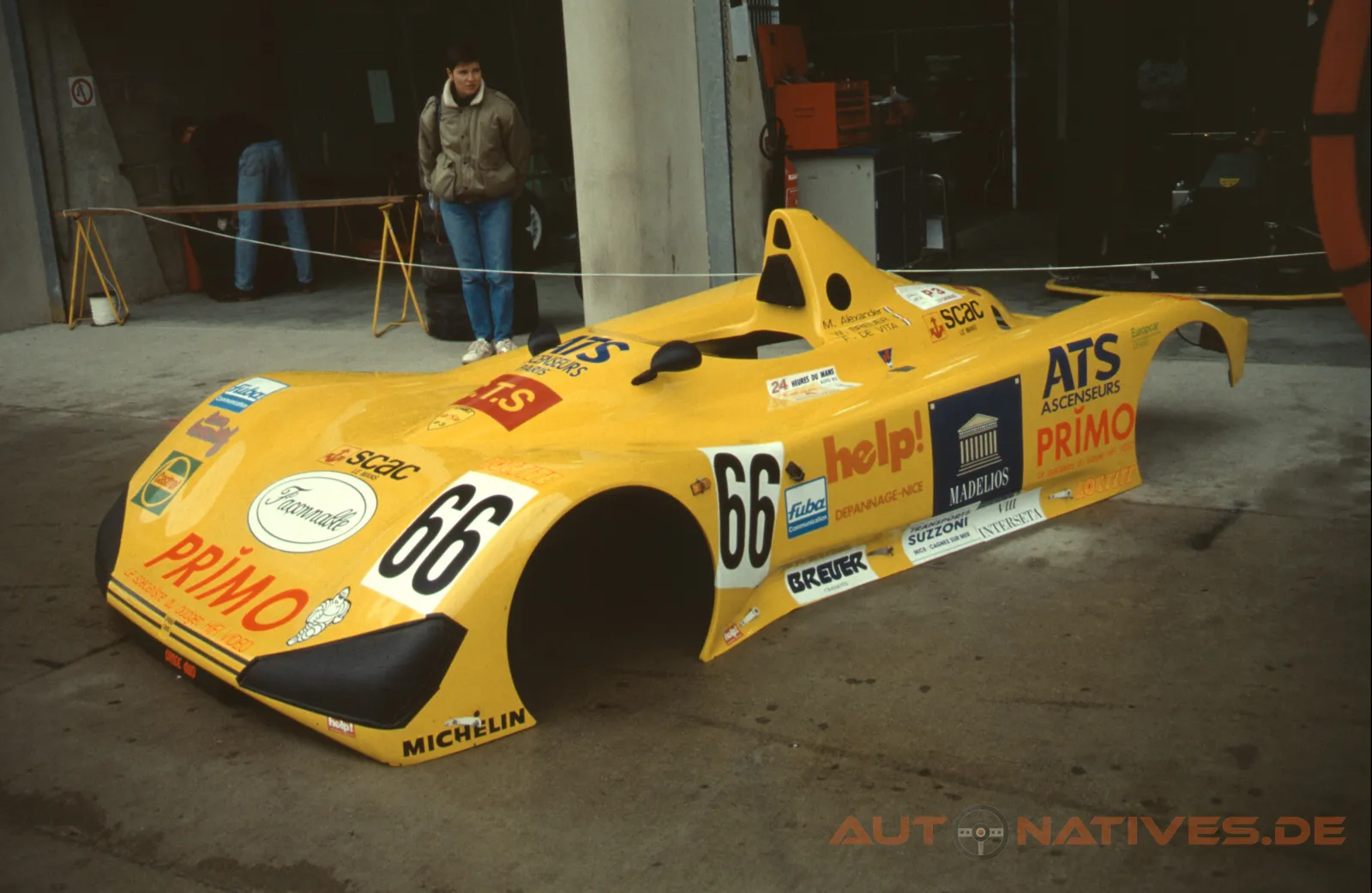 Karosserie des Peugeot Spider 905